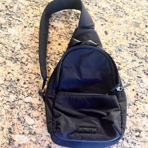 Athleta Black sling bag